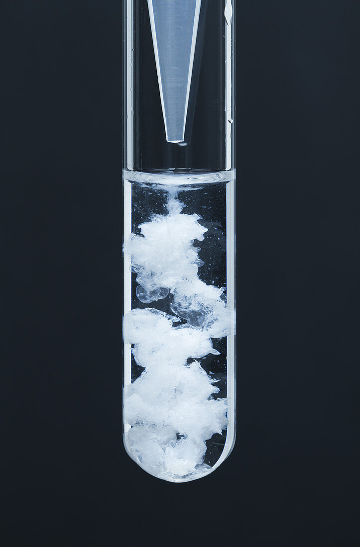 Barium carbonate precipitate, 3 of 3