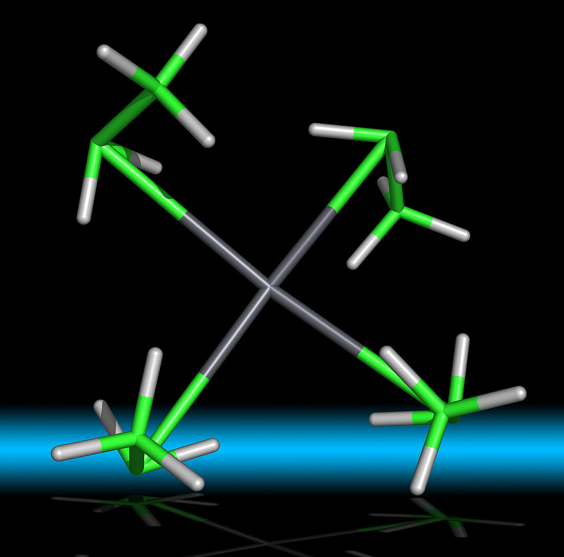 TetraEthyl Lead Molecule