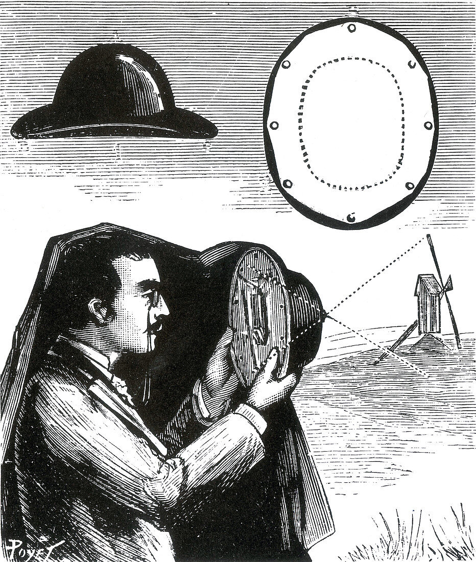 Photographic Hat, 1887