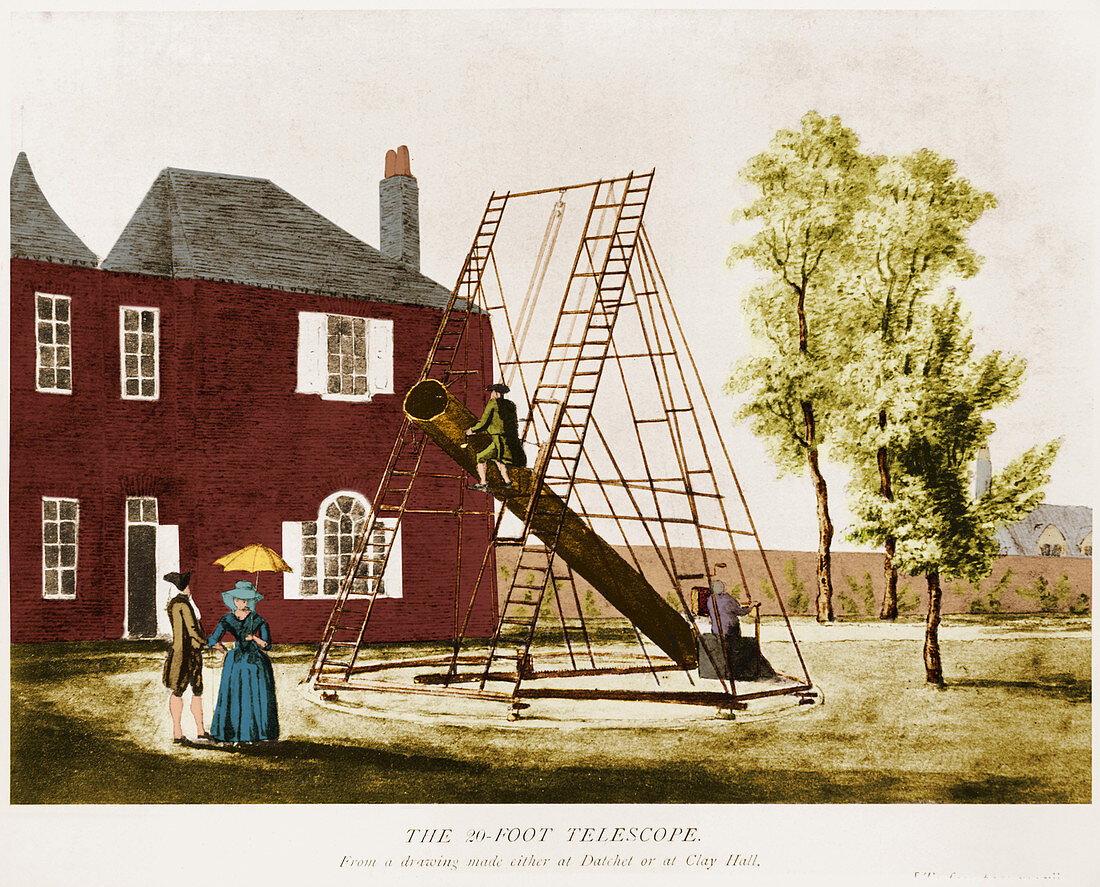 Herschel's 20-Foot Telescope, 18th C