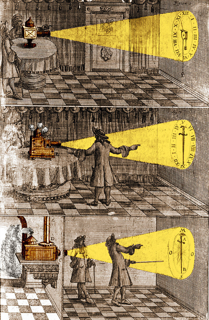 Zahn Light Projection Apparatus, 1685