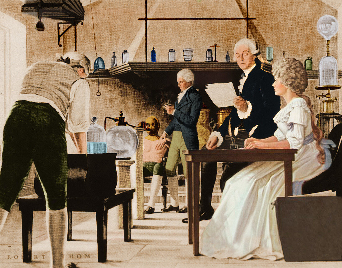Lavoisier Chemistry Laboratory, 18th C