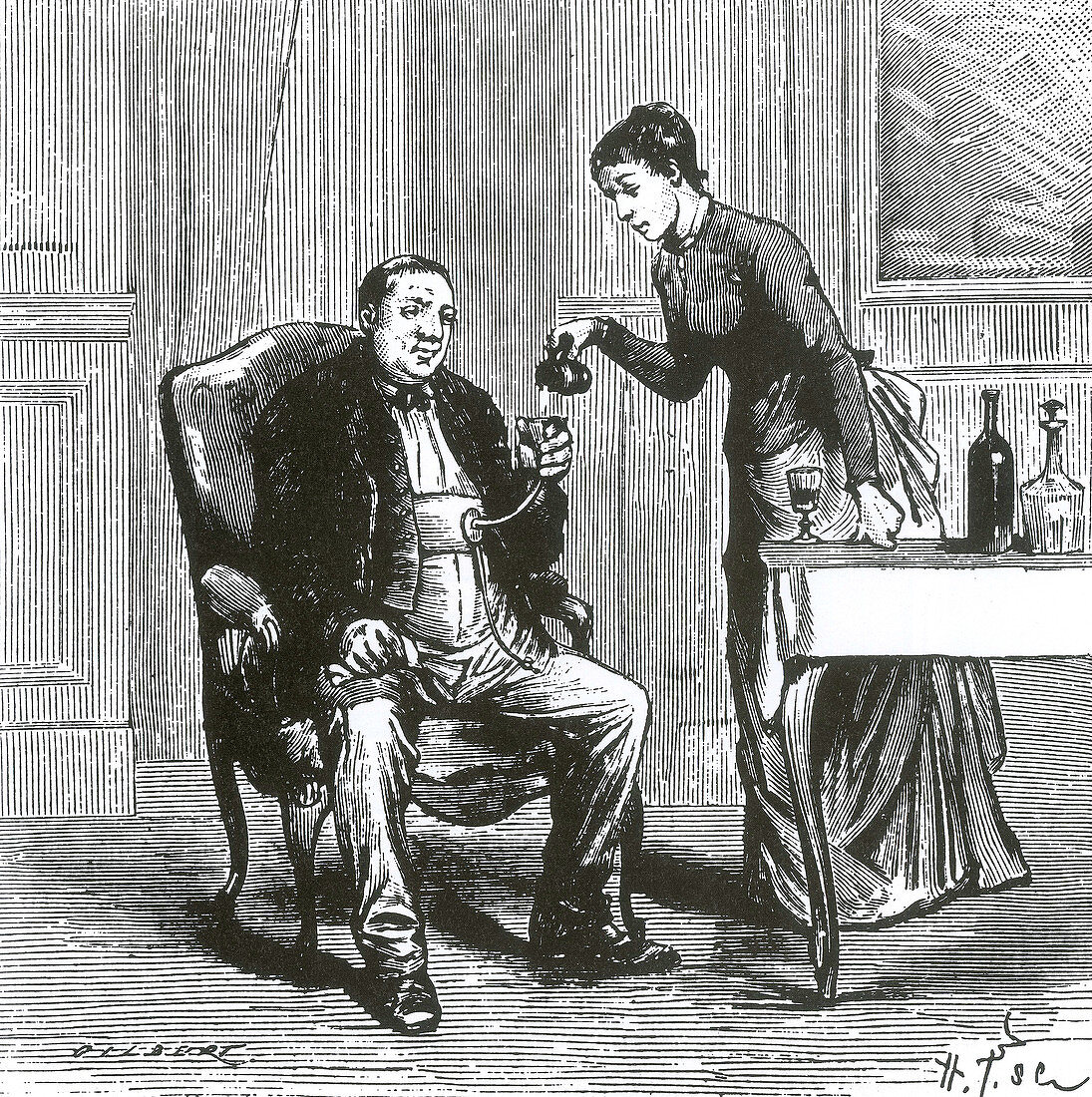 Gastric Tube Feeding, 1888