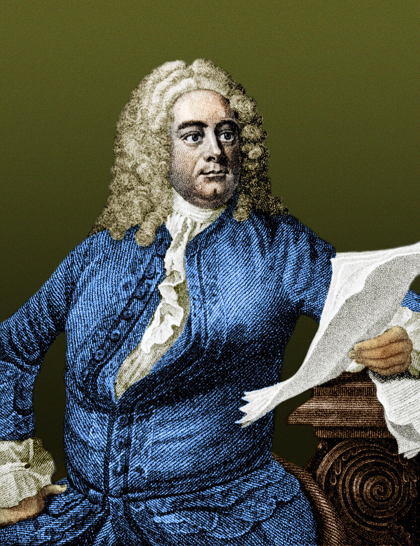 George Handel, German Baroque Composer