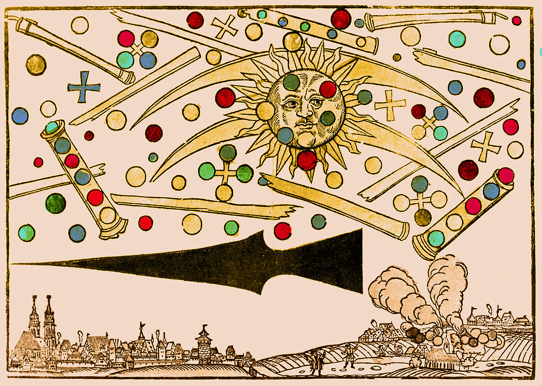 Nuremberg UFO Phenomenon, 1561