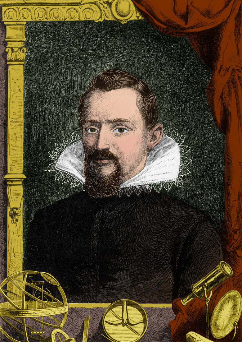 Johannes Kepler, German Astronomer