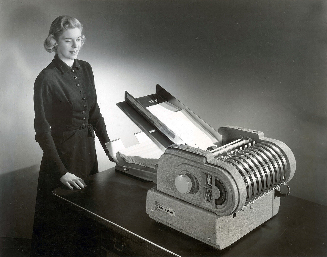 Pitney Bowles Electric Folding Machine