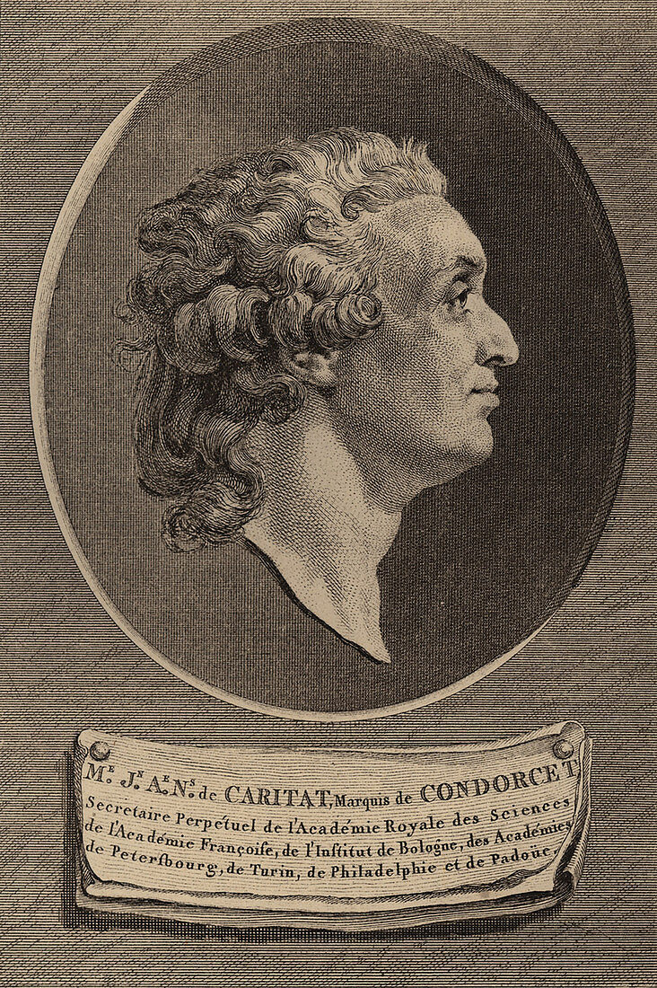 Nicolas de Condorcet, French Mathematician