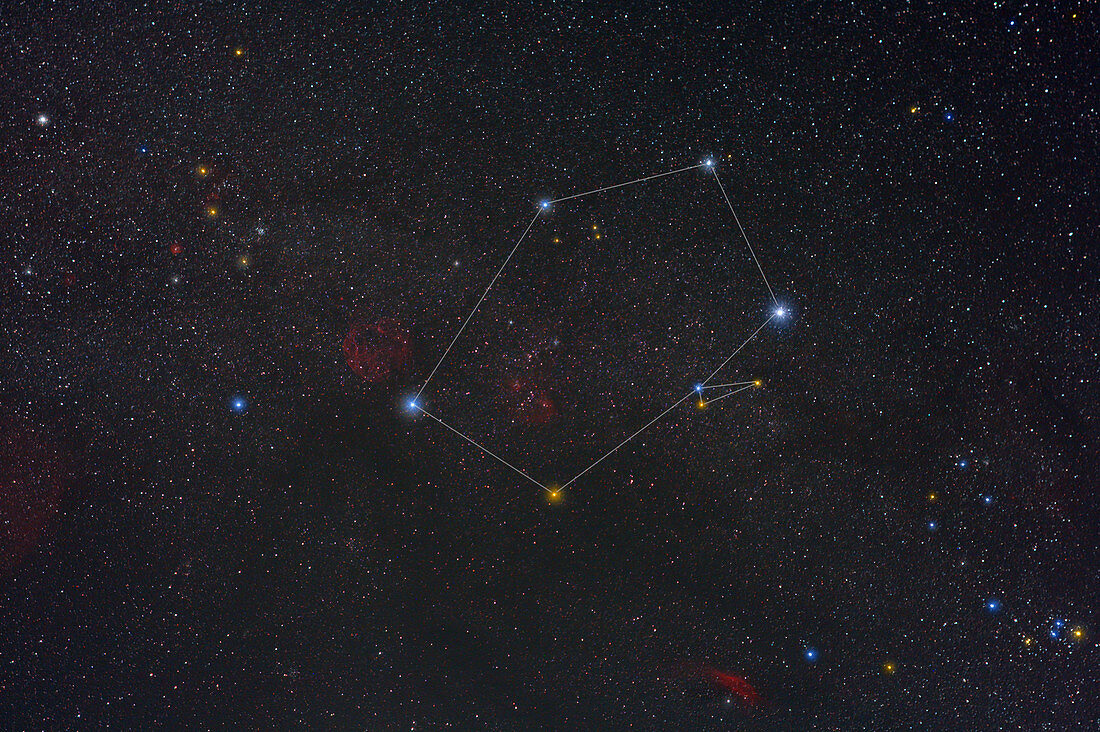 Auriga Constellation, Diagram