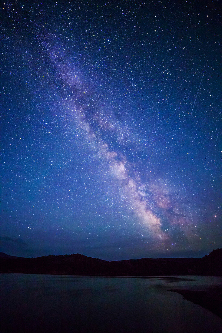 Milky Way over Lake