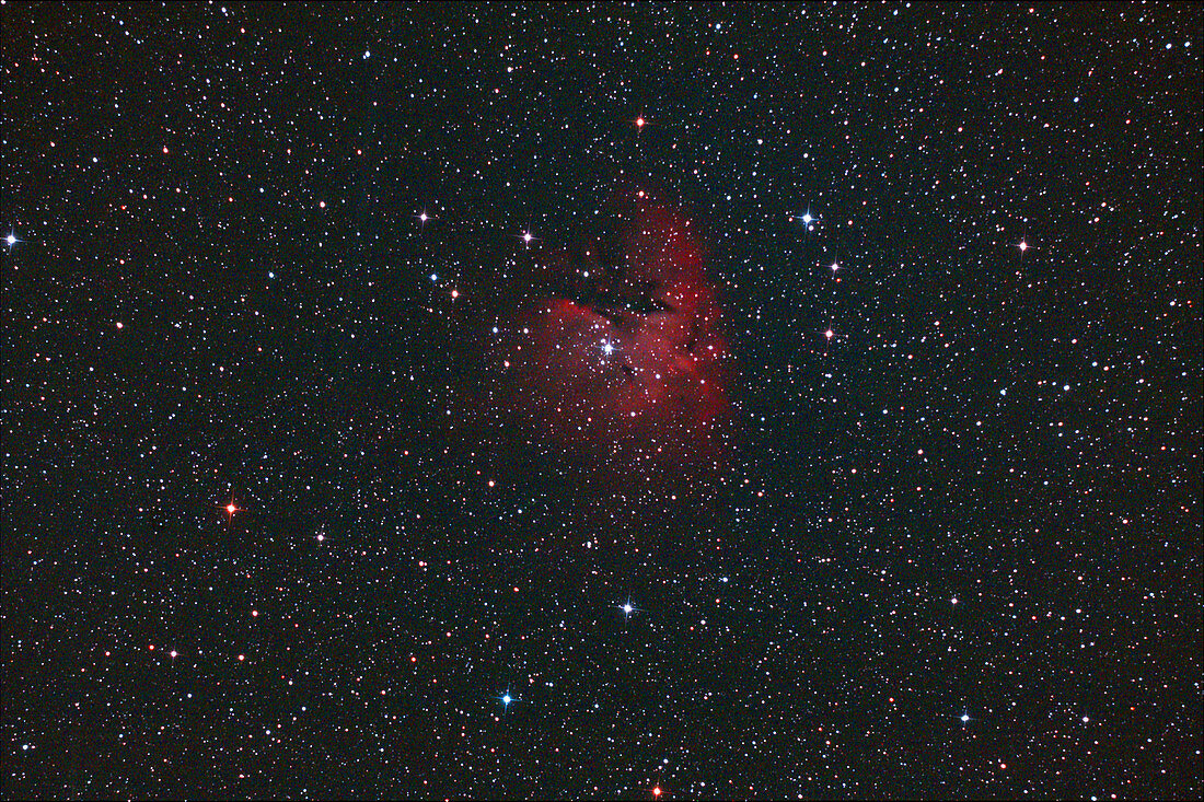 NGC-281 The Pacman Nebula in Cassiopeia