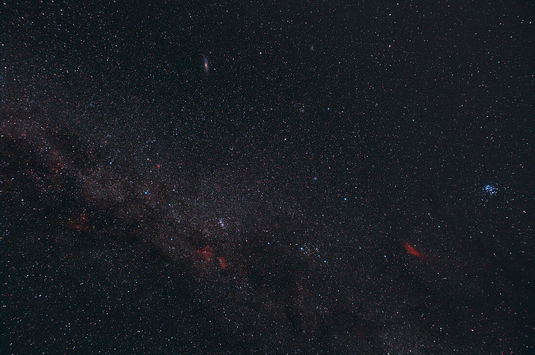 Milky Way, Cassiopeia and Perseus