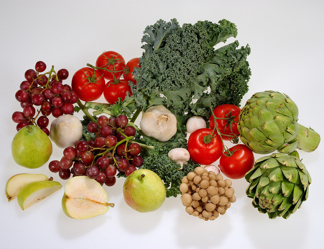 Healthy Food, Fruits and Vegetables