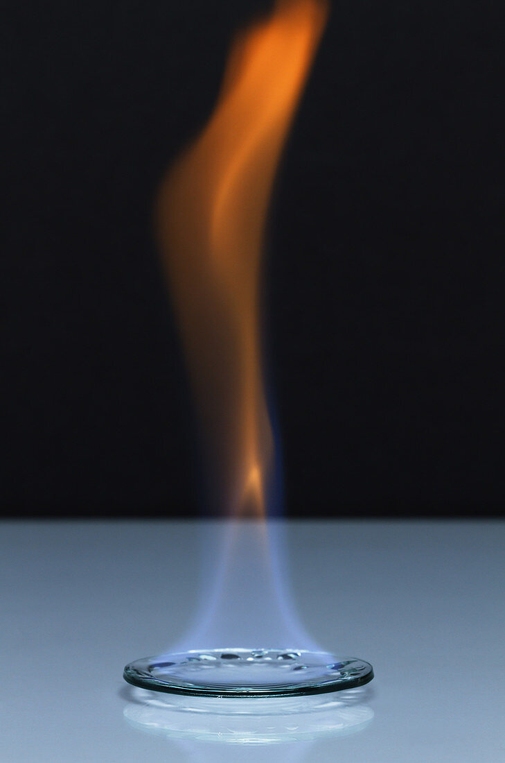 Ethanol burns