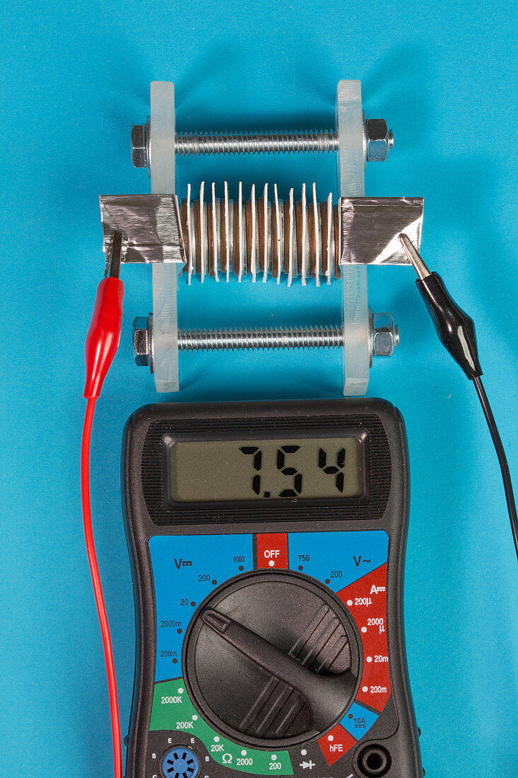 A Voltaic Pile Battery