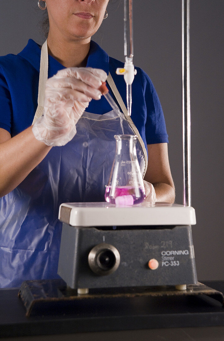 Titration of Phenolphthalein