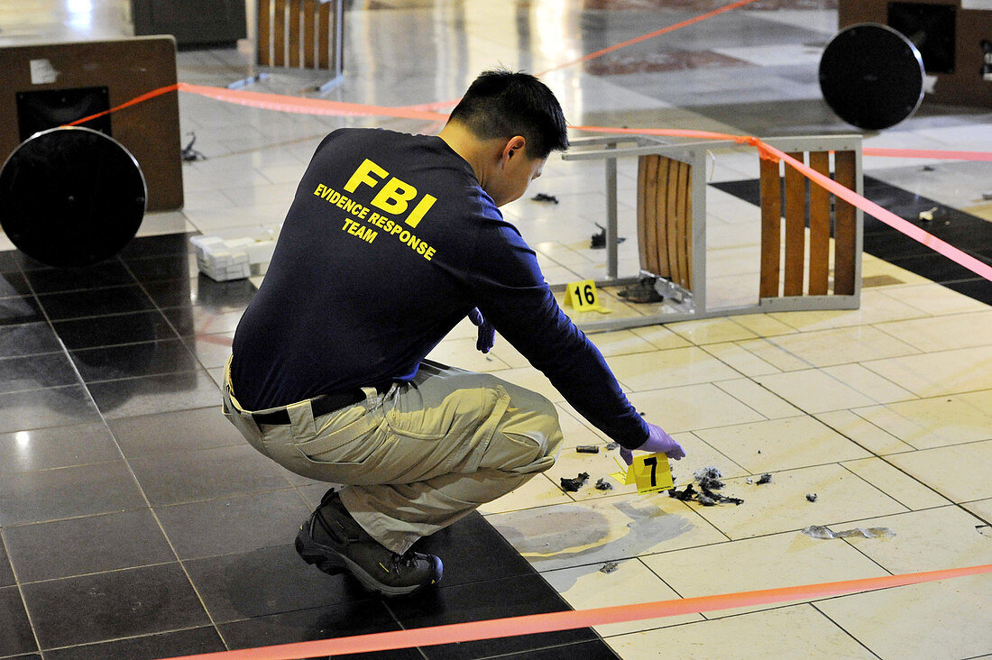 FBI ERT Agent, Terrorist Attack Exercise, 2014