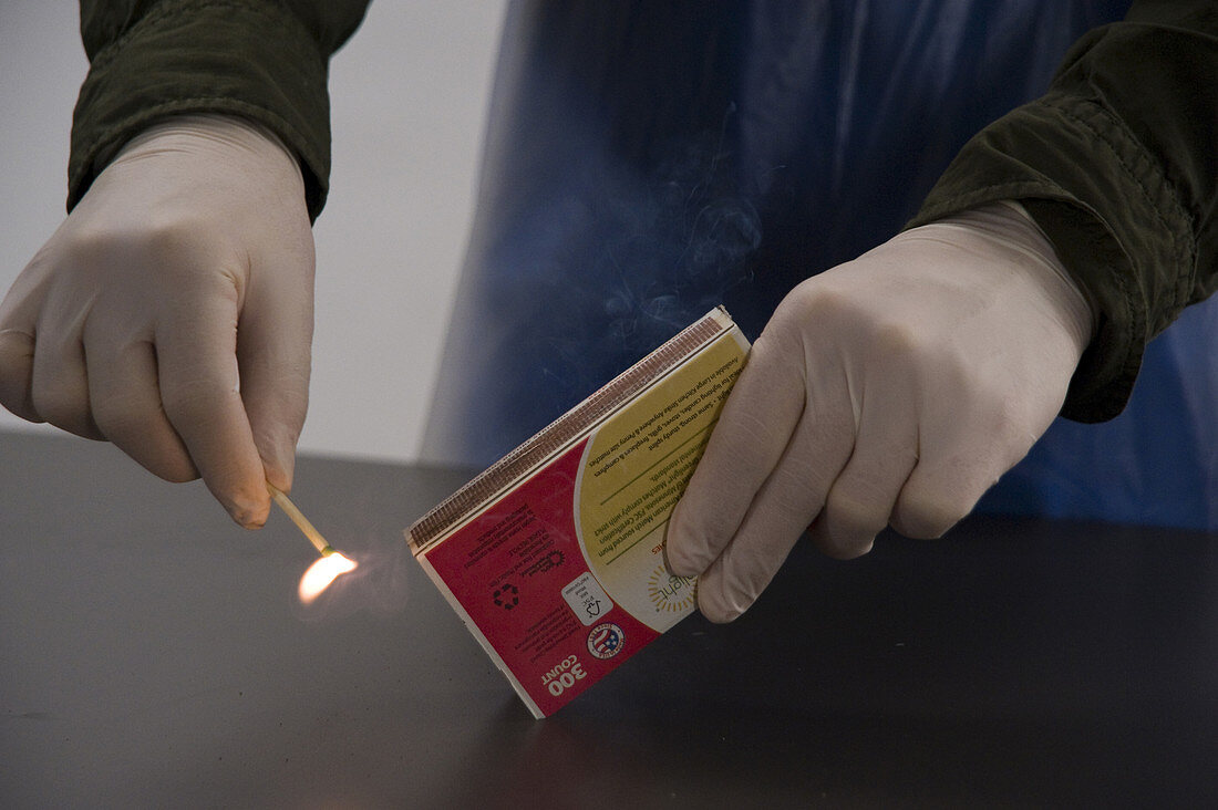 Chemical Reaction, Striking a Match