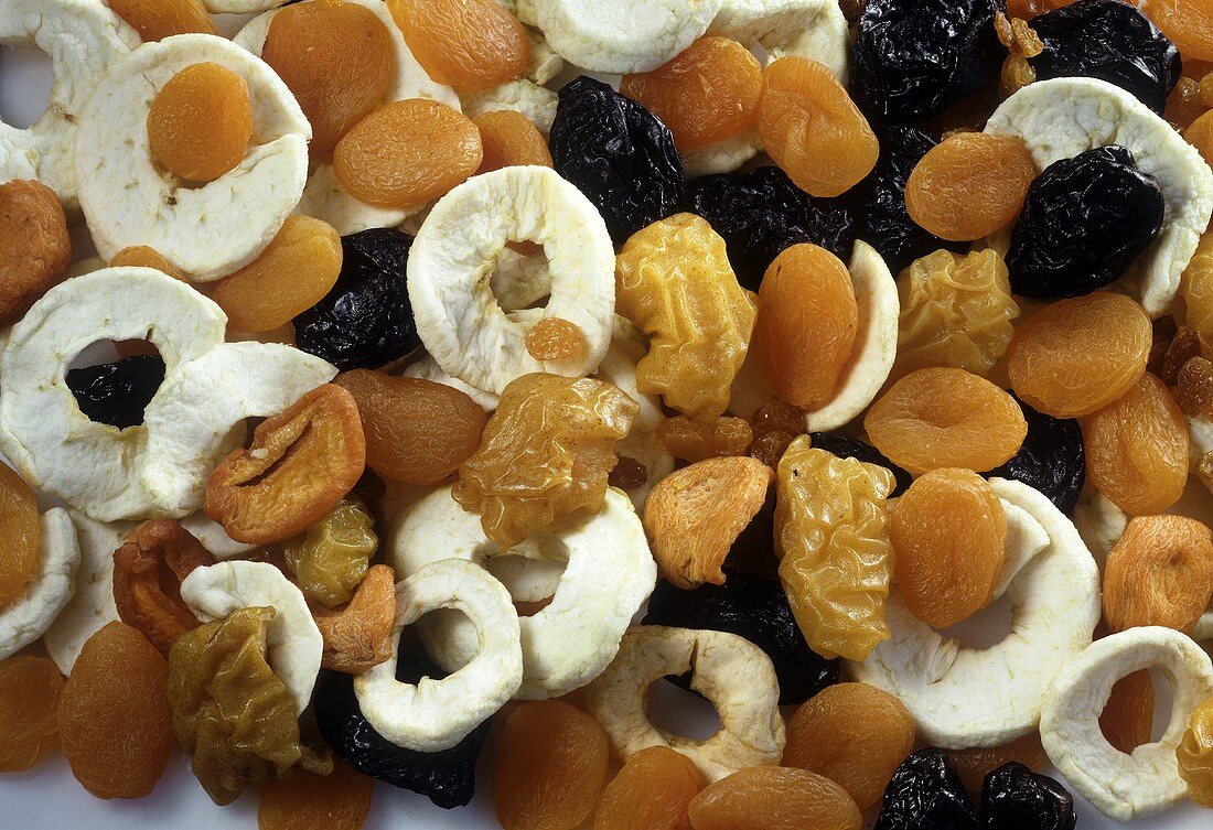 Still Life of Assorted Dried Fruit