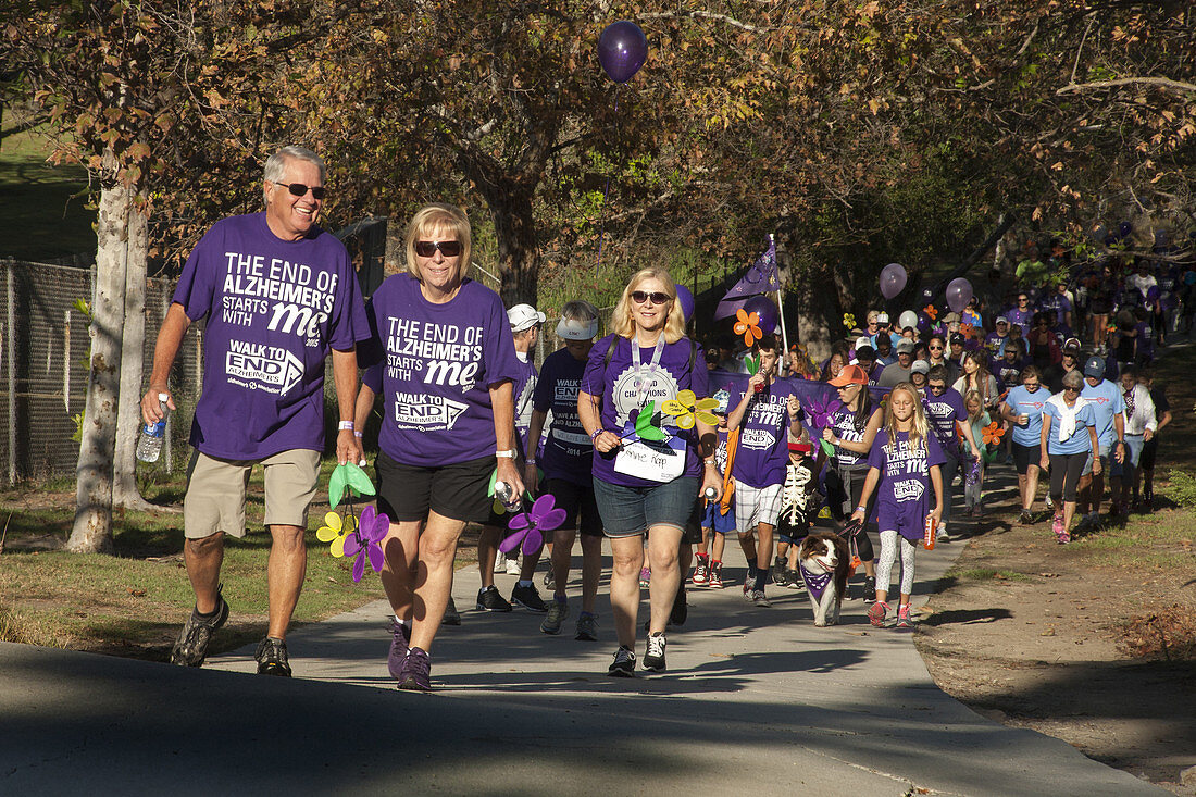 Alzheimer's Charity Walk