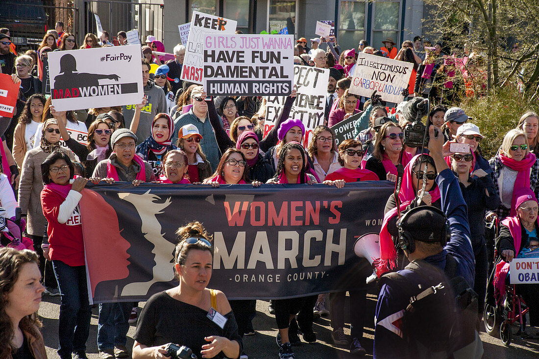 Women's March, Santa Ana, CA 12