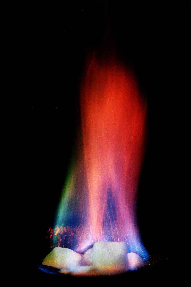 Methane Hydrate Flame