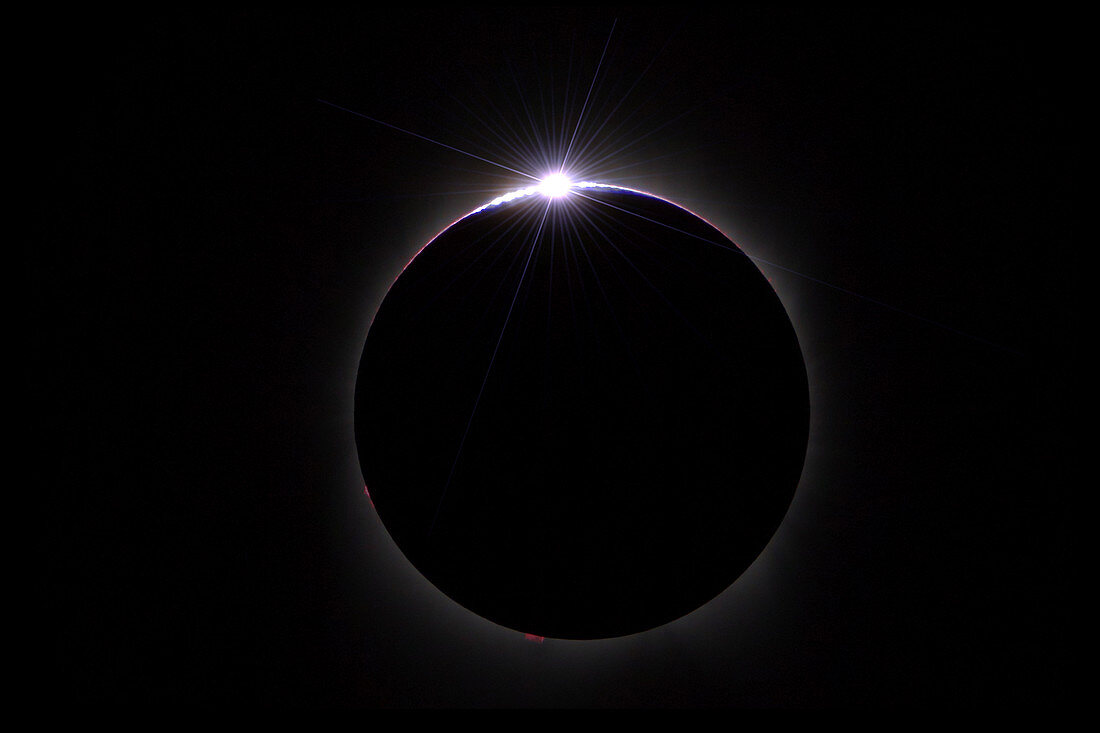 Diamond Ring, Total Solar Eclipse, 21 August 2017
