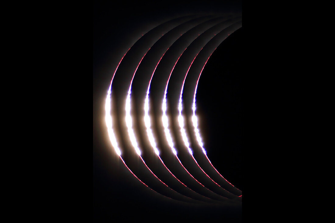 Baily's Beads, Total Solar Eclipse, 21 August 2017