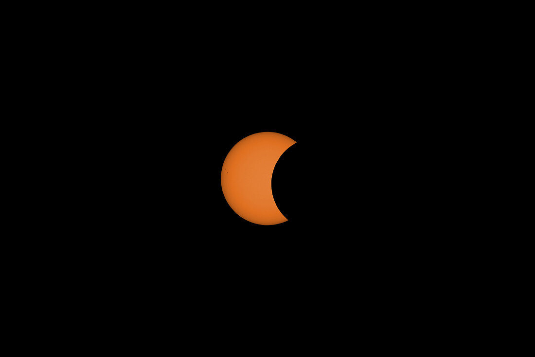 Solar Eclipse Partial Phase, 21 August 2017, 8 of 31