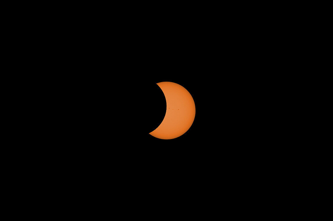 Solar Eclipse Partial Phase, 21 August 2017, 22 of 31
