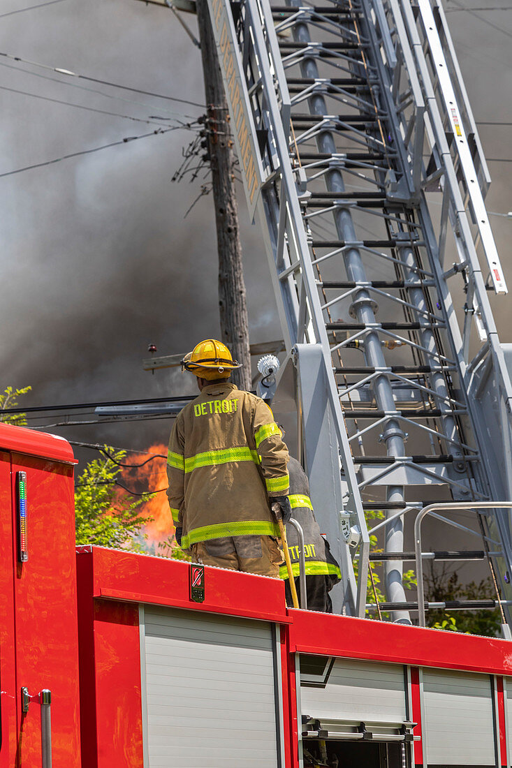 Fire fighting, USA