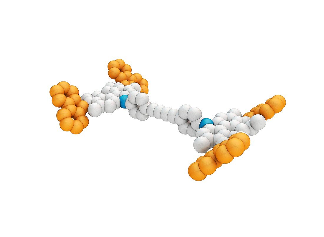 Molecular car, molecular model