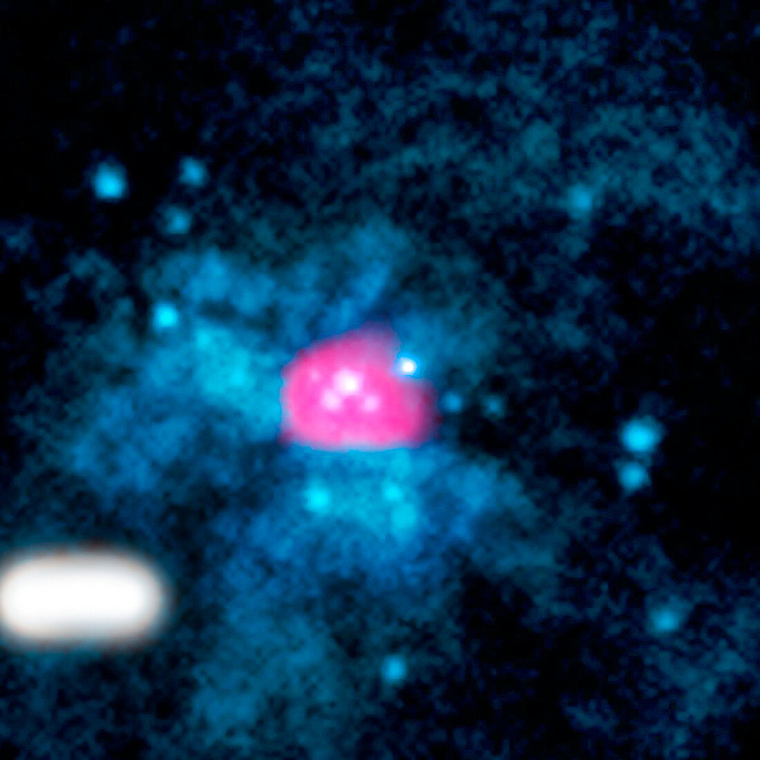 Pulsar in M82, composite image