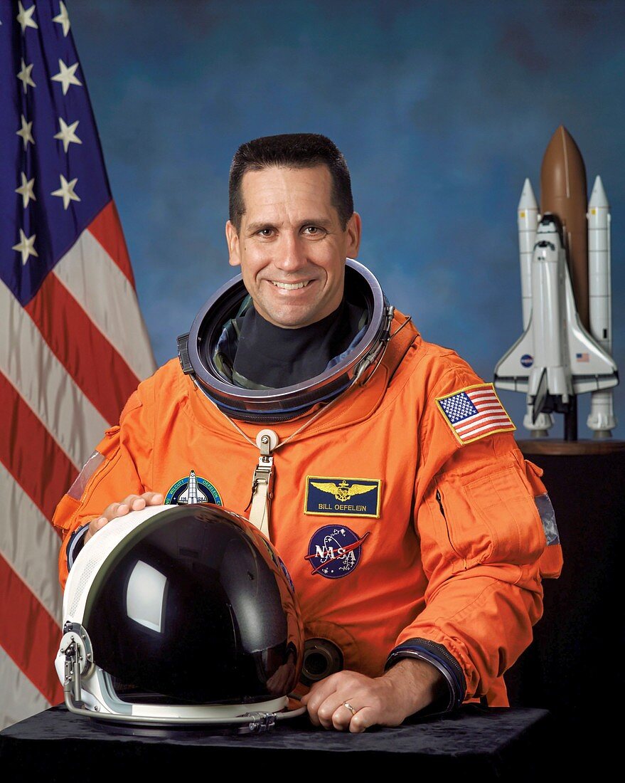 American astronaut William A. Oefelein, 2003