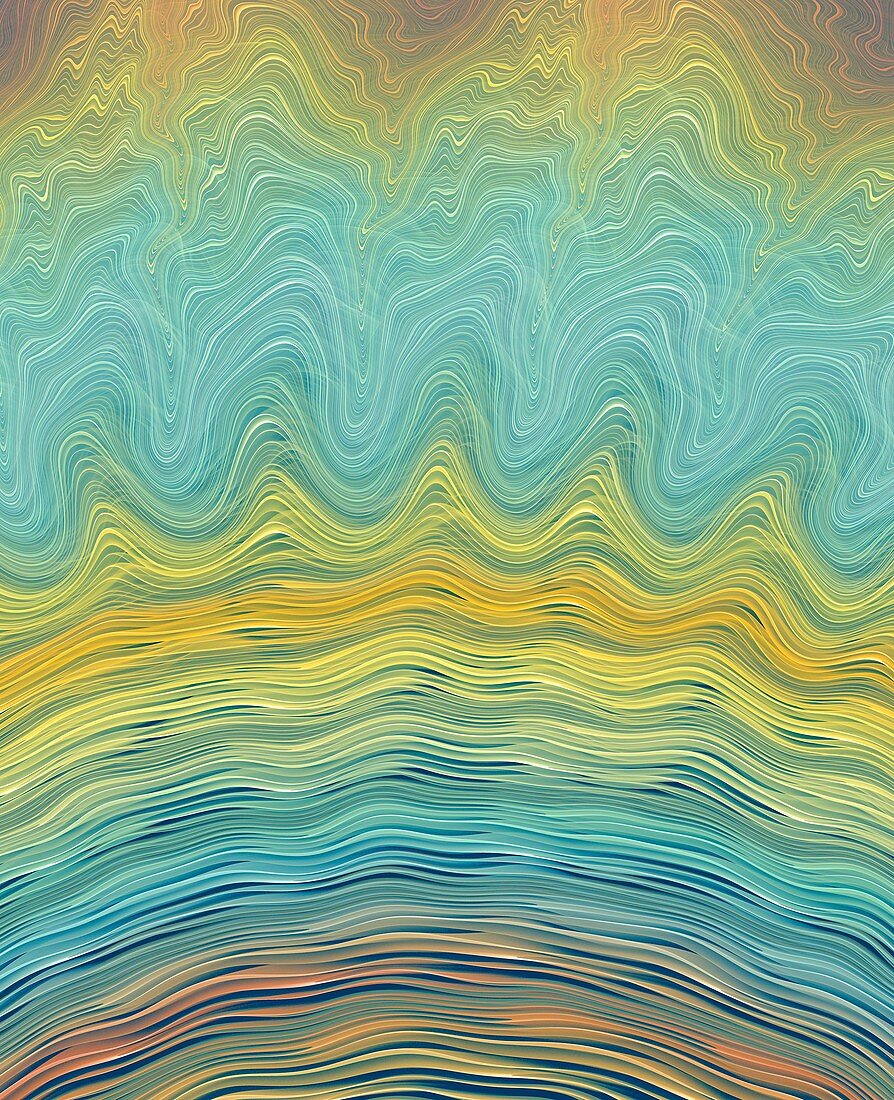 Ripples abstract