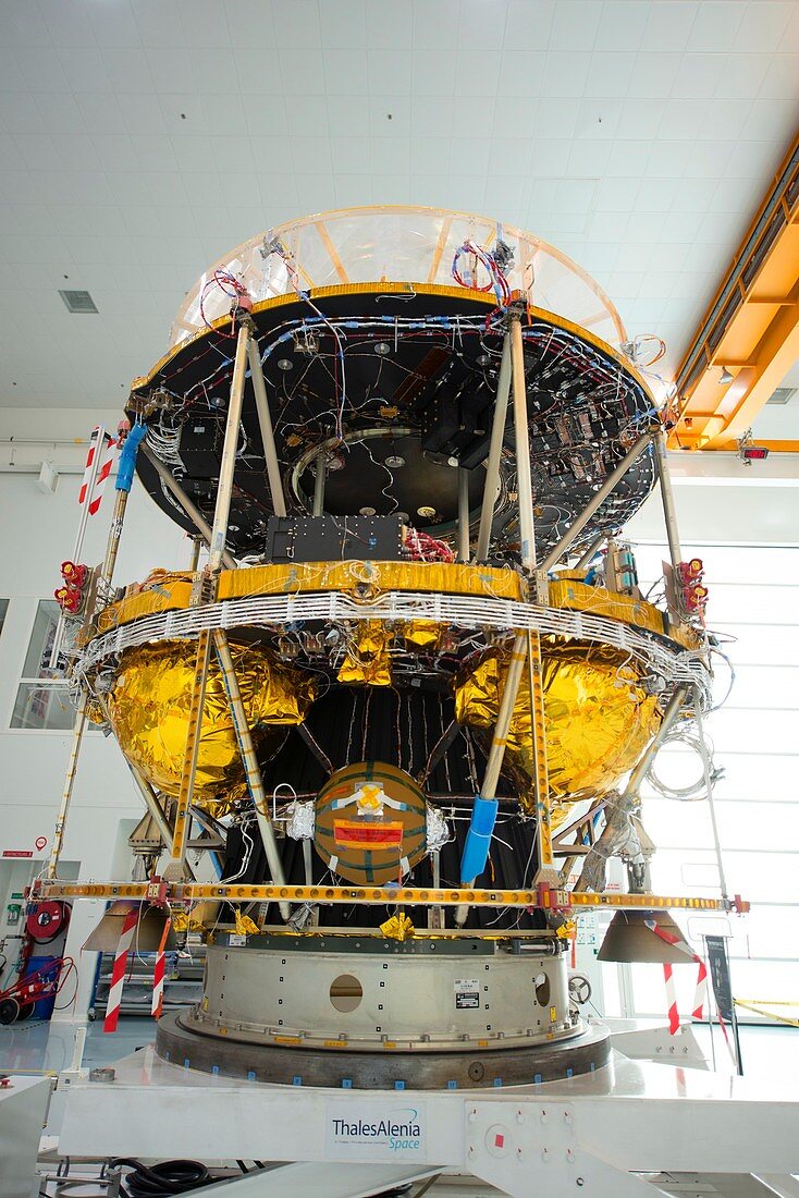 MSG-4 Meteosat weather satellite preparations, 2014