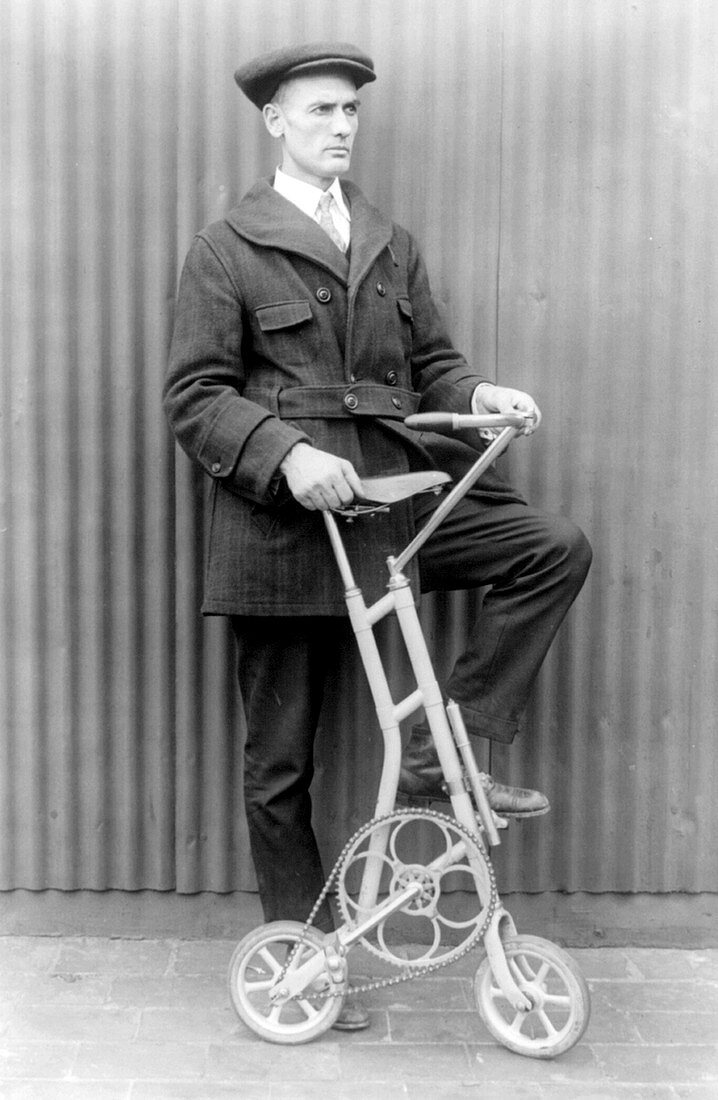 Unusual Bicycle, 1920