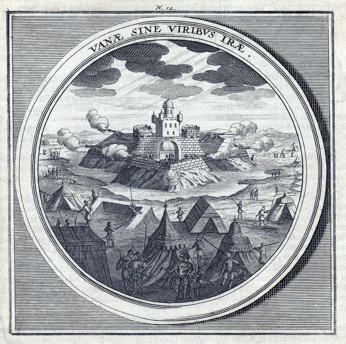 Meteorologia, Siege, 1709