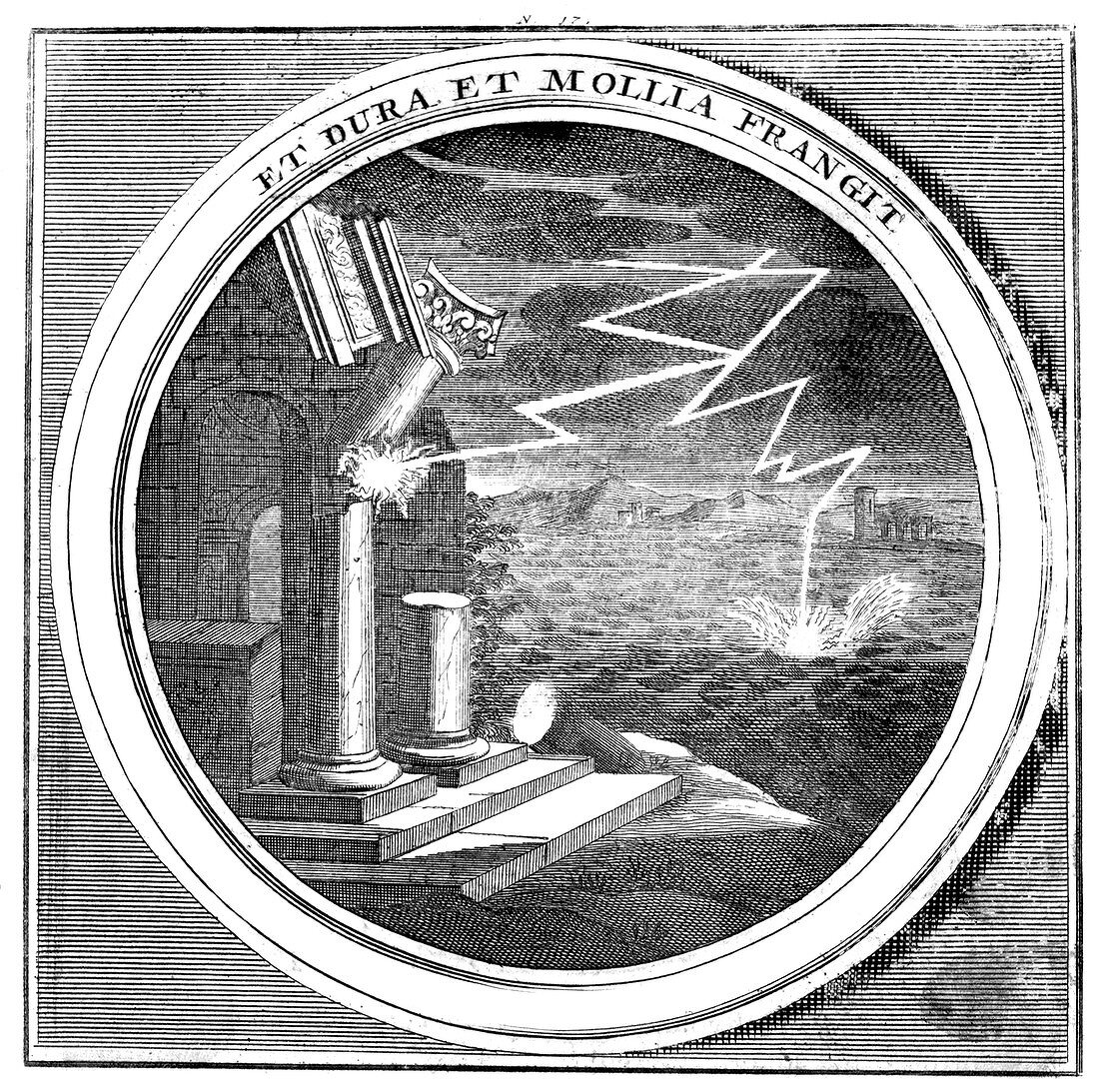 Meteorologia, Lightning, 1709
