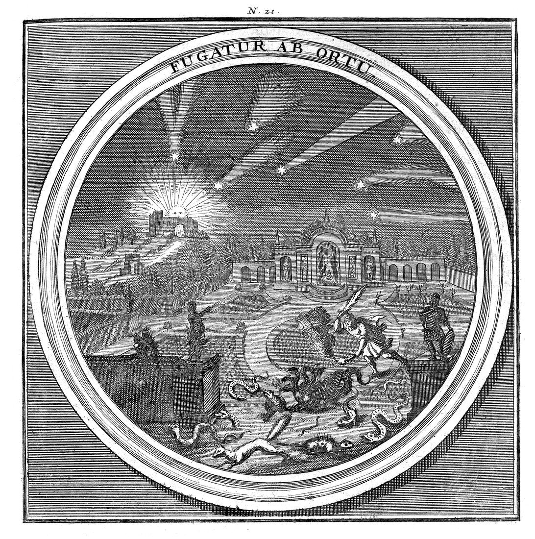 Meteorologia, Shooting Stars, 1709
