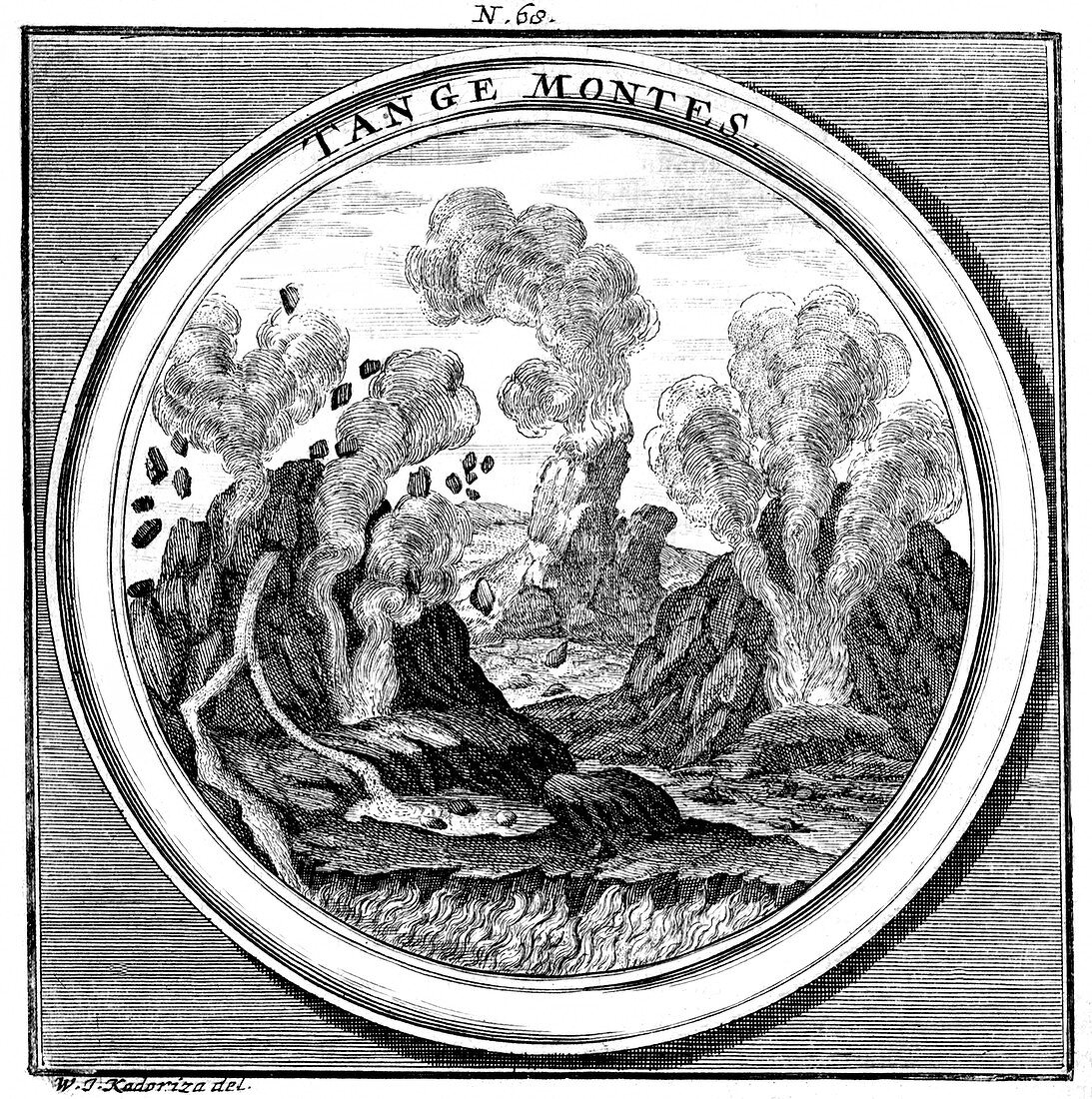 Meteorologia, Fumaroles, 1709