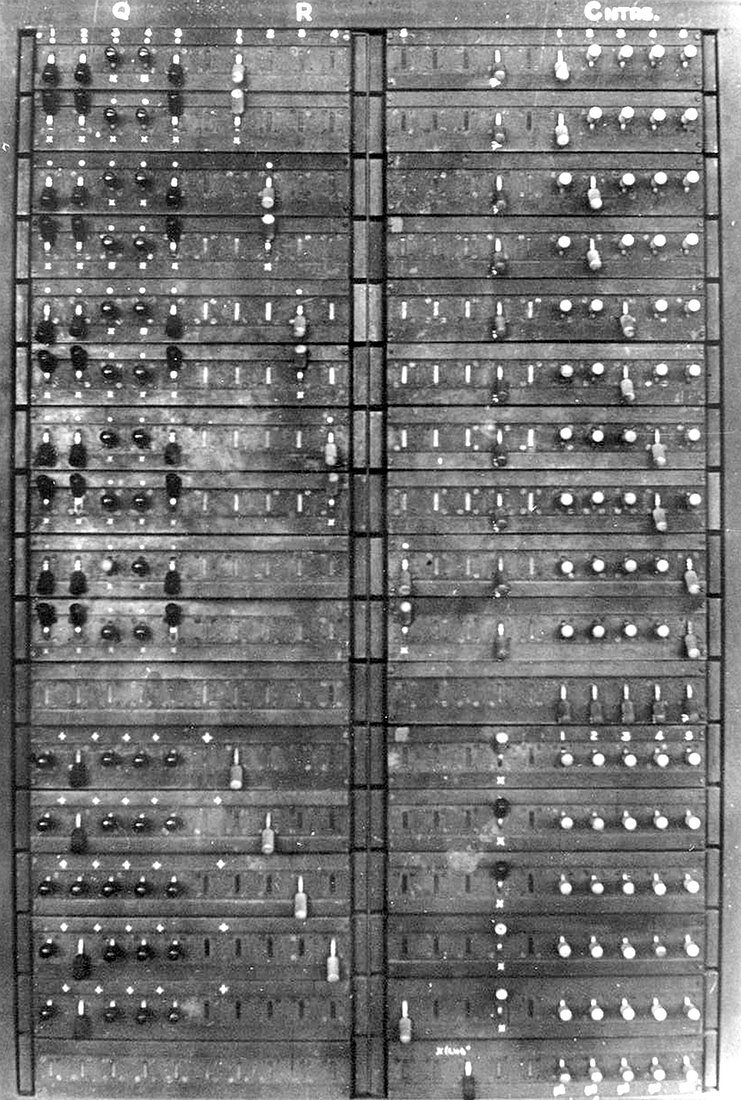 Colossus Showing Q Panel, 1945