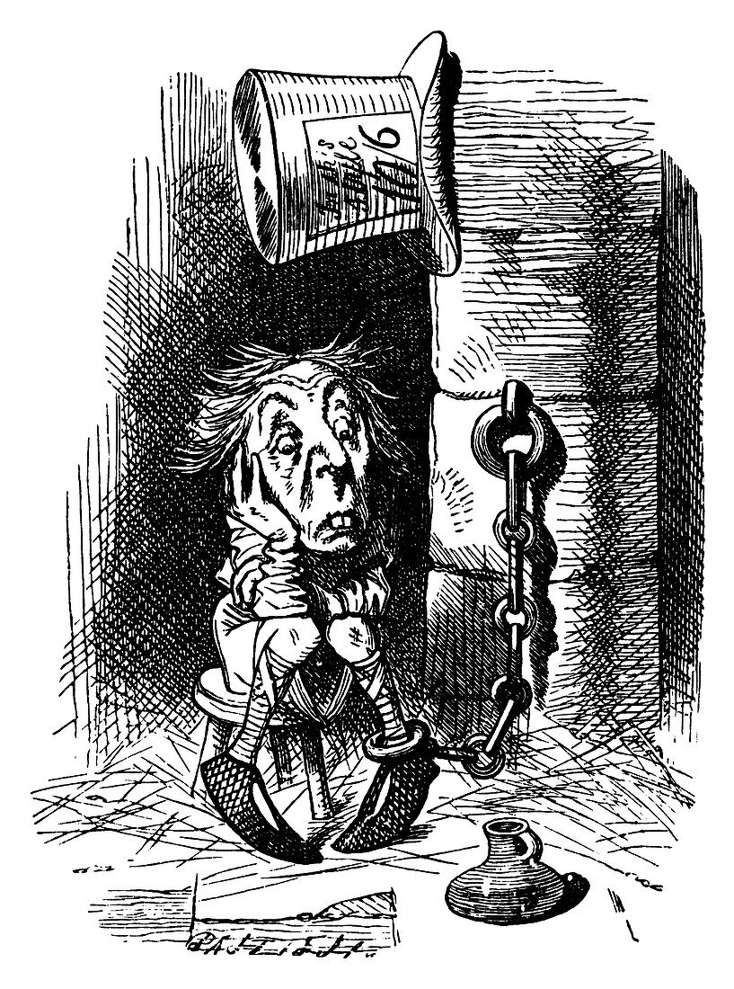 Through the Looking-Glass, The Mad Hatter in Chains