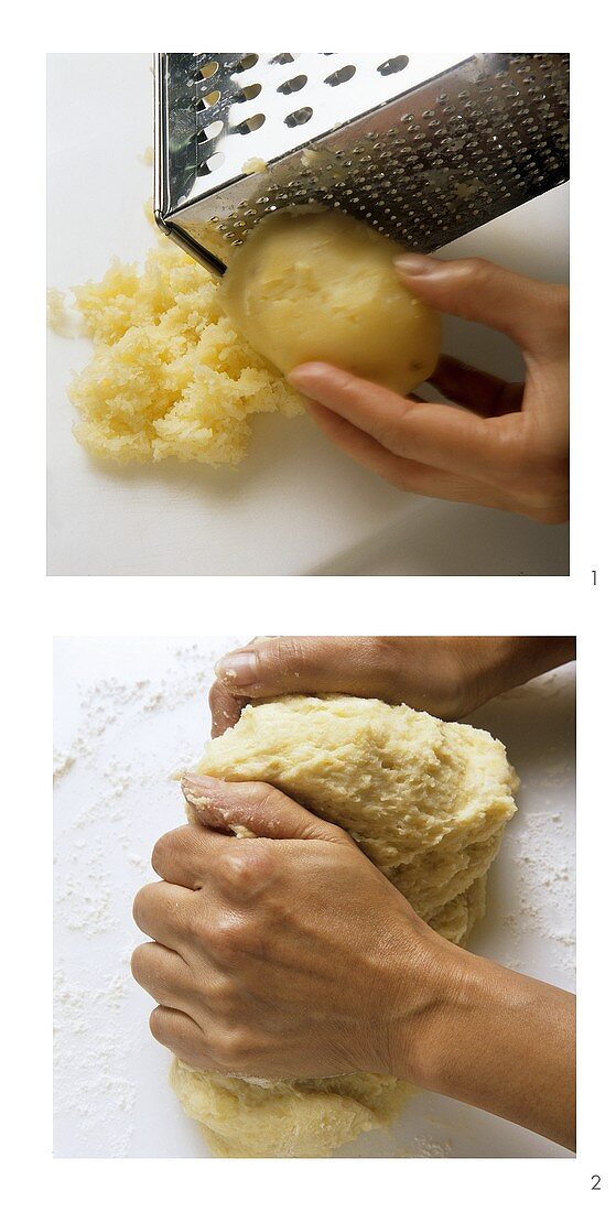 Making potato pastry