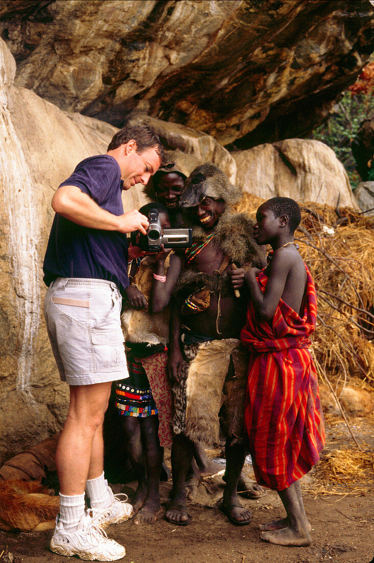 Hadza (Hadzabe, Hadzape) people, Tanzania