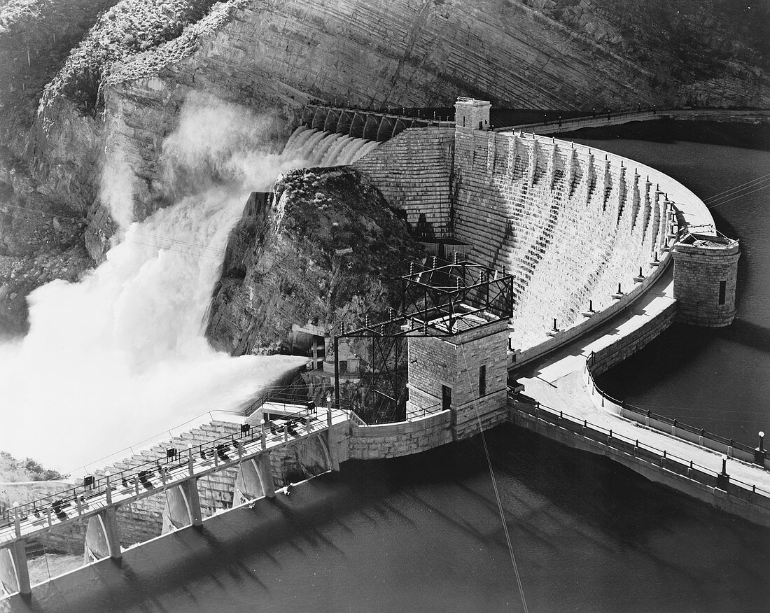 Roosevelt Dam, Arizona, c. 1940