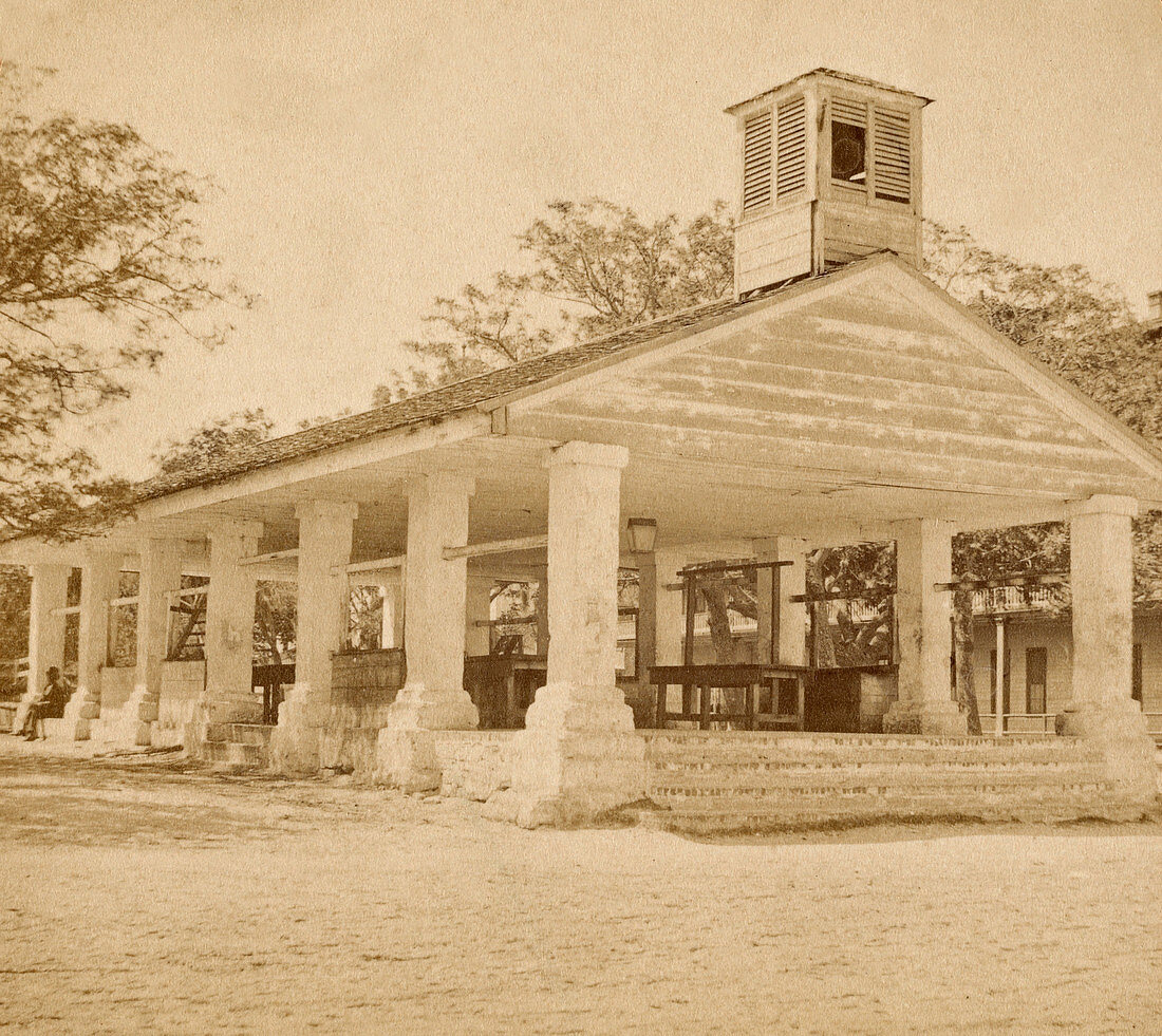 Former Slave Market, St. Augustine, Florida, 1870