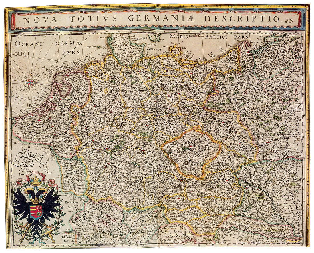 Joan Blaeu, German Empire, 1630s