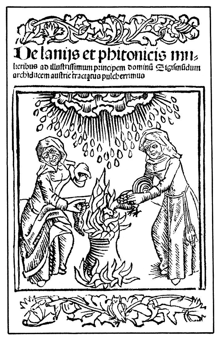 Ulrich Molitor, De Lamiis et Pythonicis Mulieribus, 1489