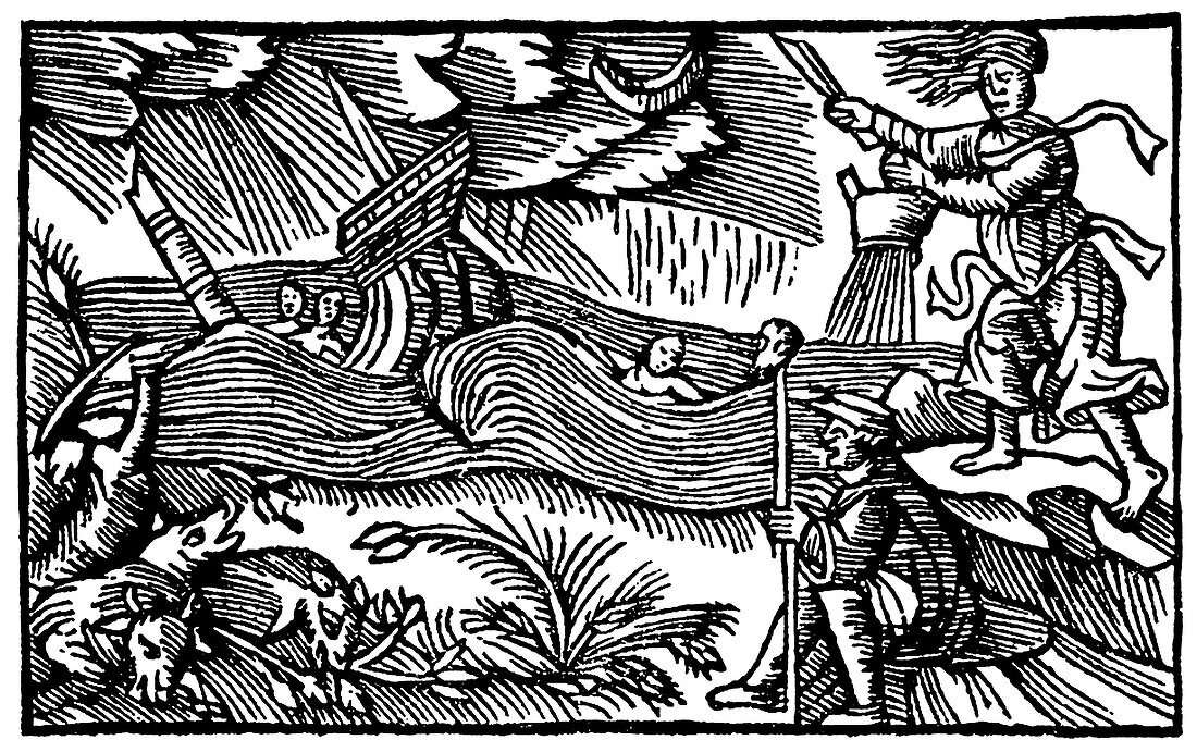 Witch Brewing Storm, 1555